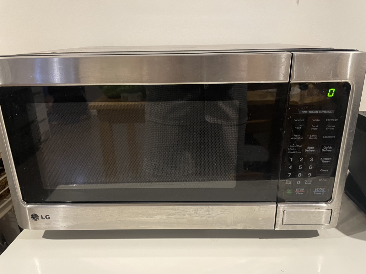 Microwave pick up available from July 25 Thursday