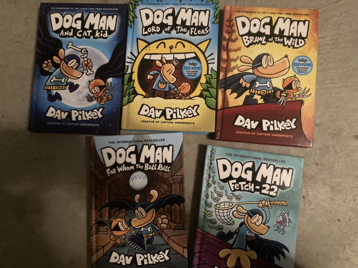 Dogman books 4-8 thumbnail