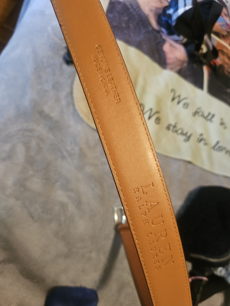 Ralph Lauren Leather belt image indicator(3)