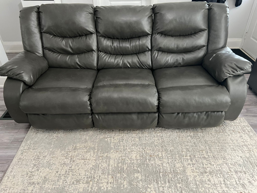 Reclining Couch (Leather)