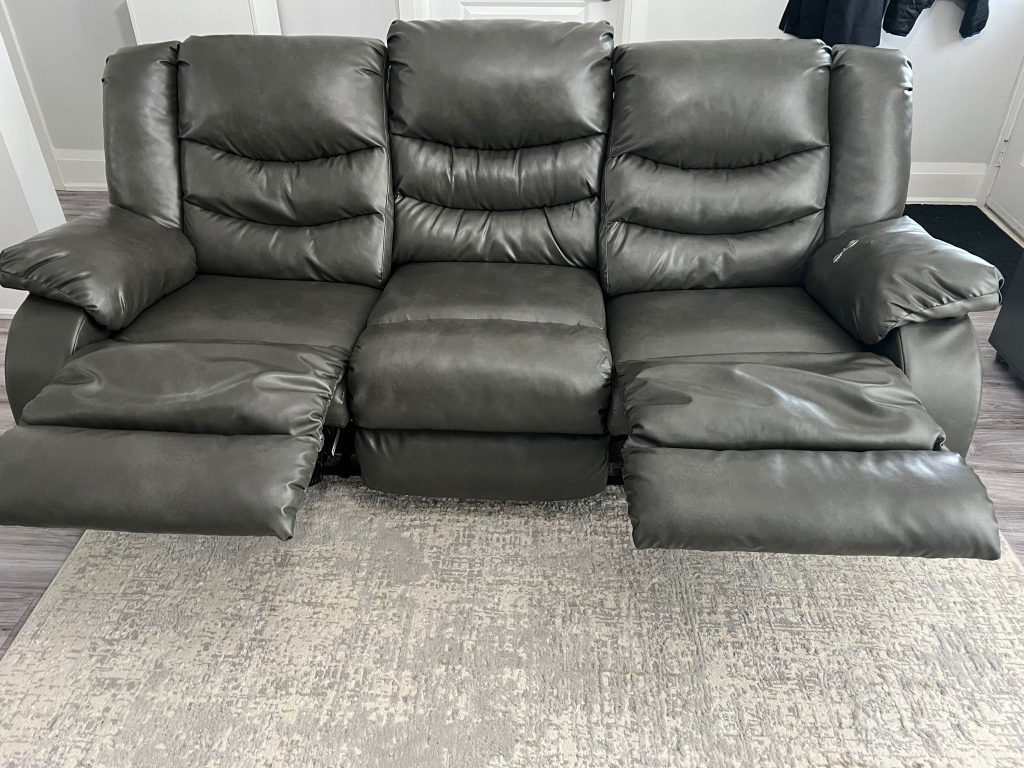 Reclining Couch (Leather) - photo 2