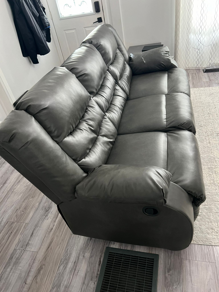 Reclining Couch (Leather) - photo 3