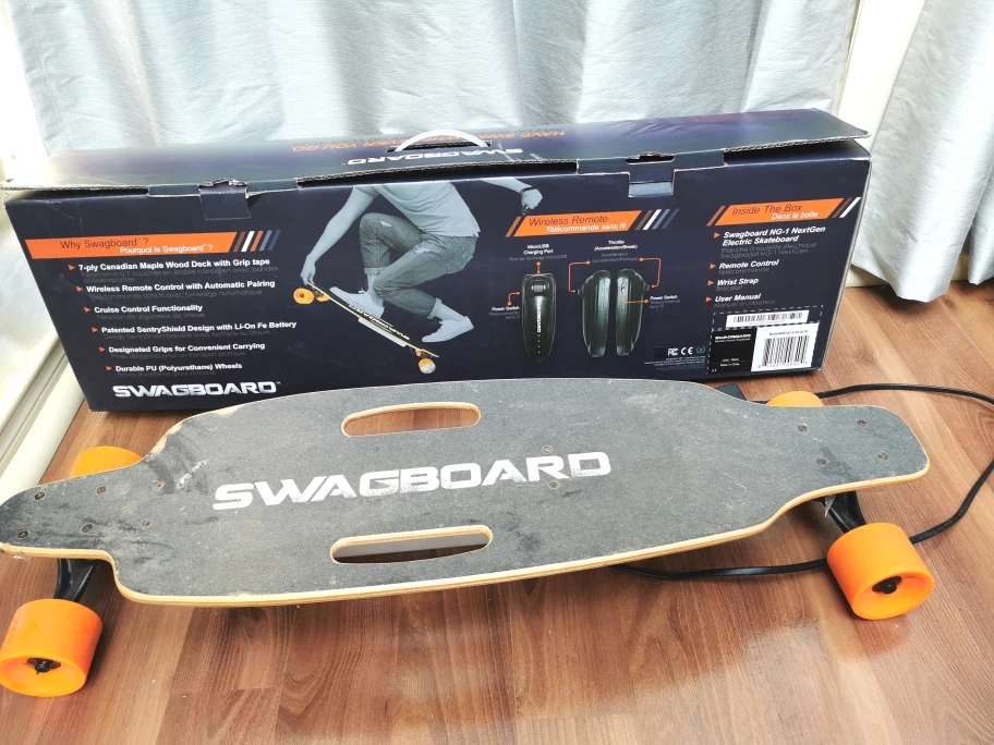 SwagboardNextGen Electric Skateboard with Wireless Remote