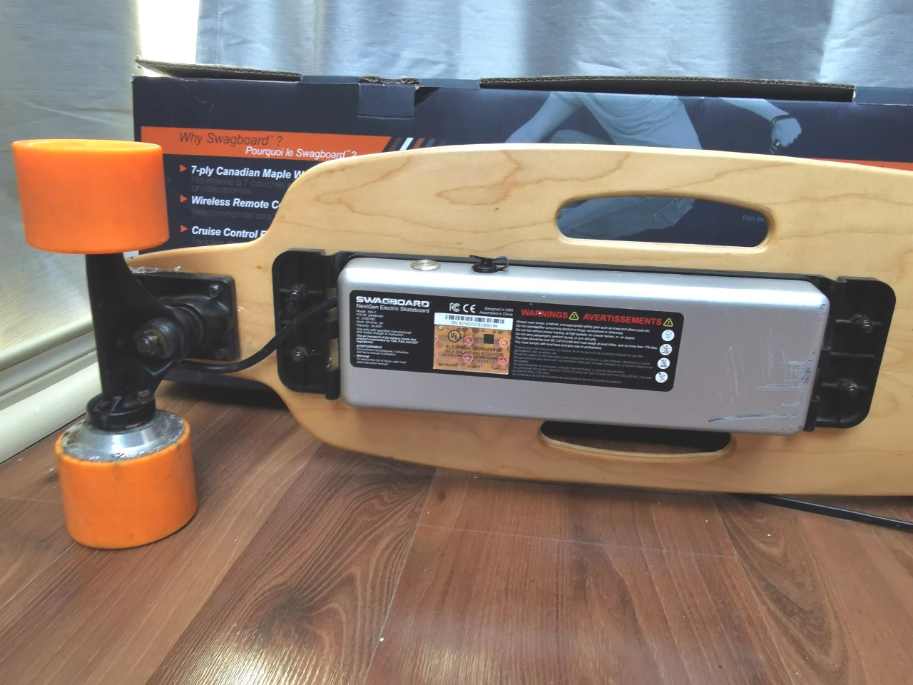 SwagboardNextGen Electric Skateboard with Wireless Remote - photo 3