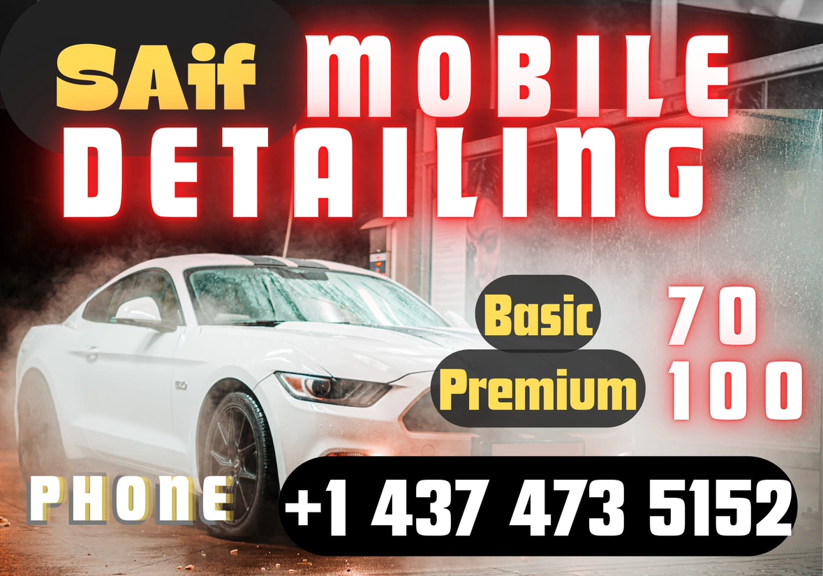 Car detailing auto mobile