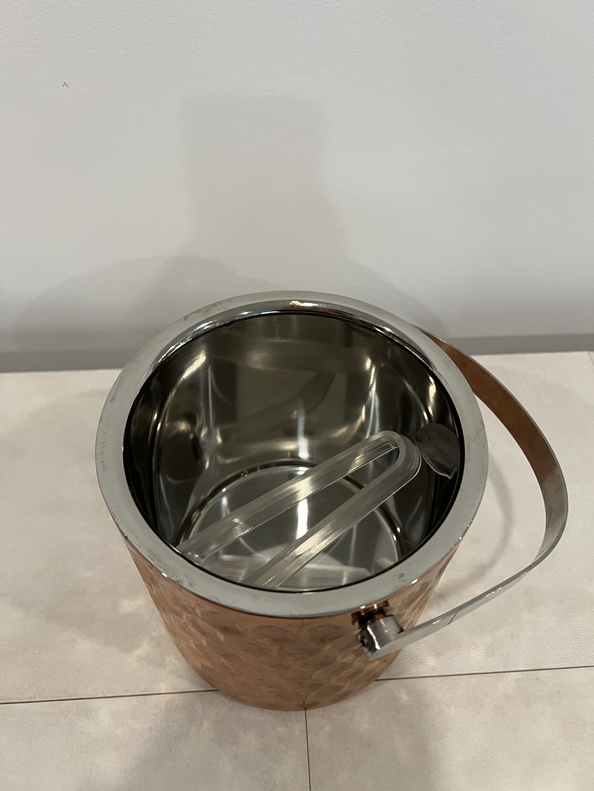 Bronze/Silver Ice Bucket - photo 5