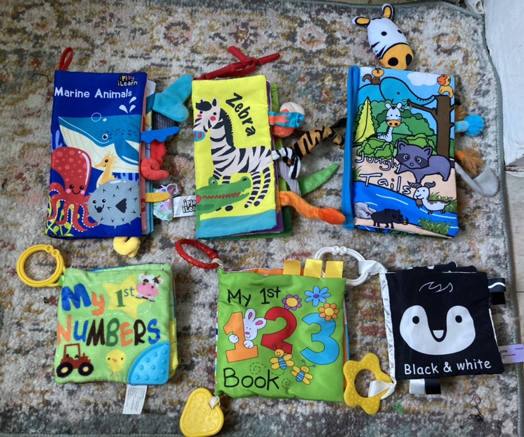Feel and touch soft baby books thumbnail