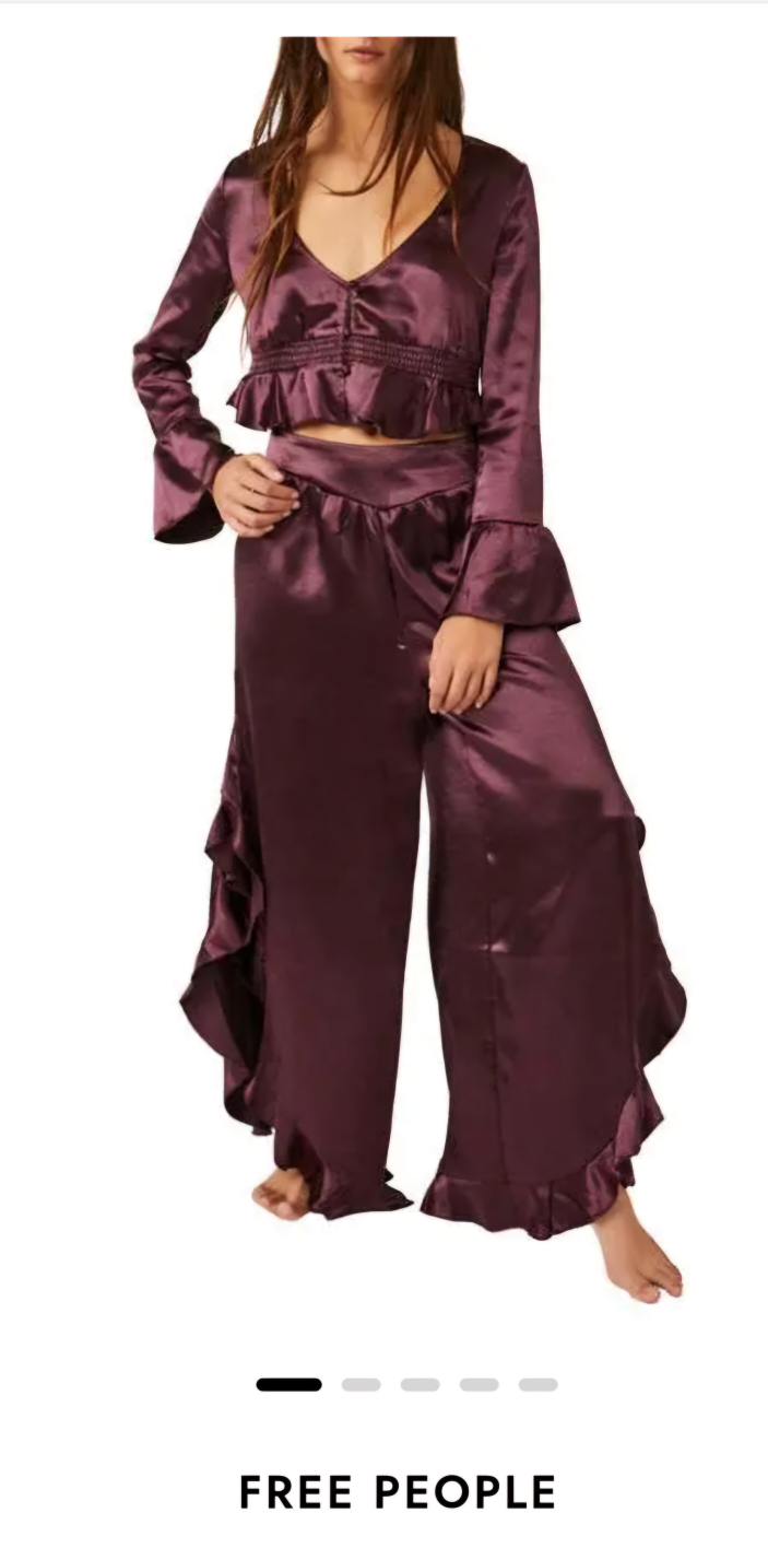 BNWT- Free People Chasing Love Set- Retail $148 USD thumbnail