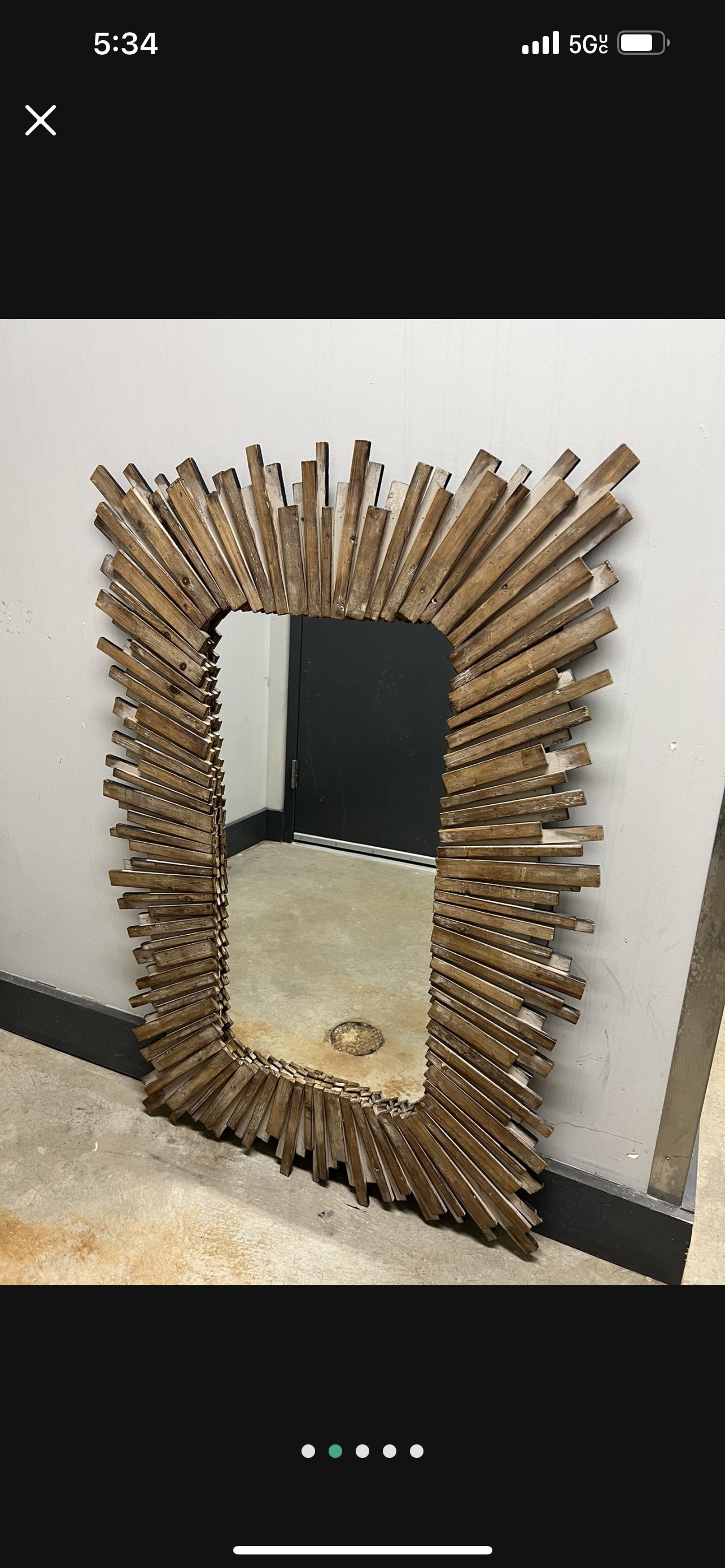 Canyon Wood. Mirror
