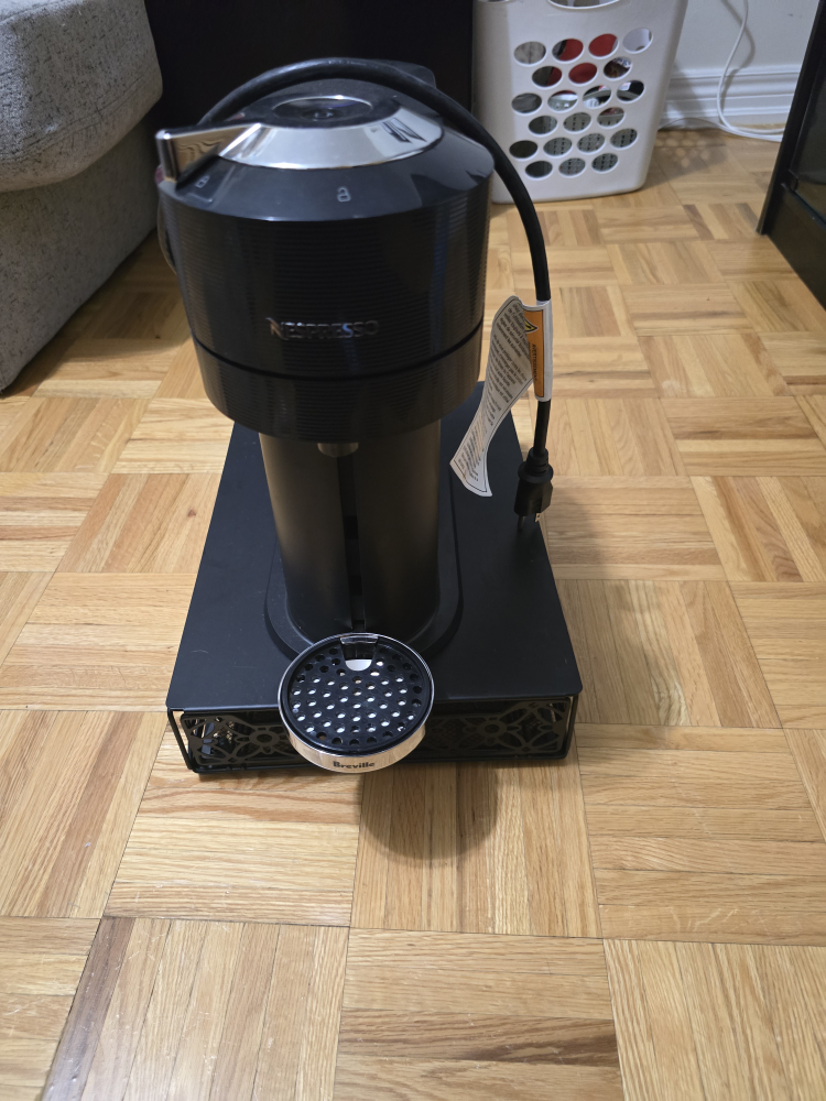 nespresso machine and pod holder thumbnail