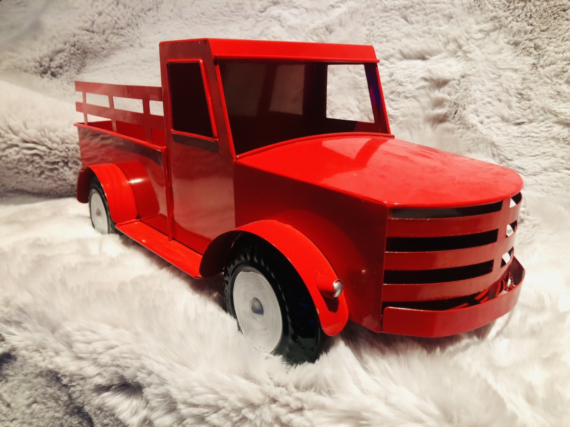 🛻 Little Red Tin Truck for a planter or…? image indicator(2)