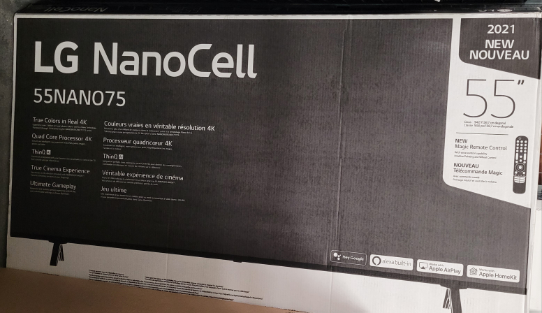 LG NanoCell Smart 4K TV + TV Unit/Stand - photo 3