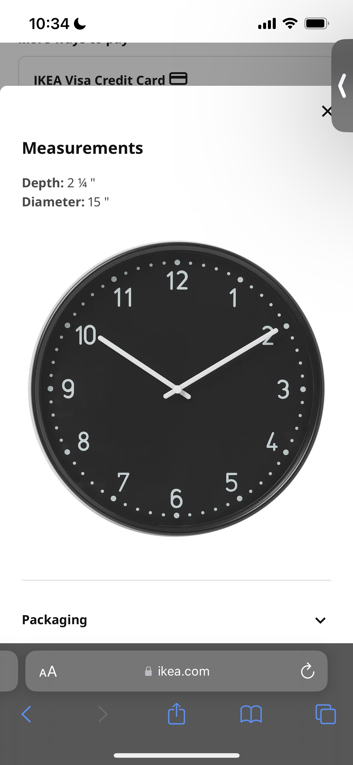 IKEA Bondis Wall Clock - photo 3
