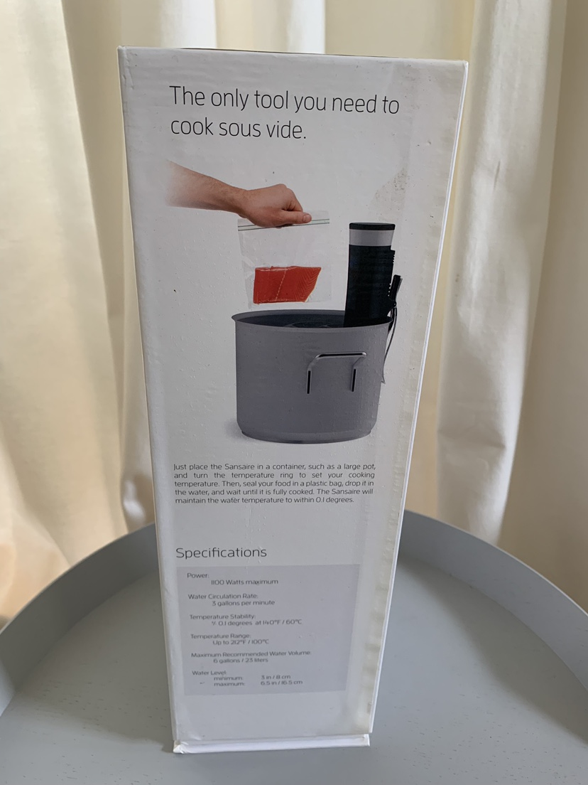 Sansaire Sous Vide Immersion circulator 1100 watts - photo 2