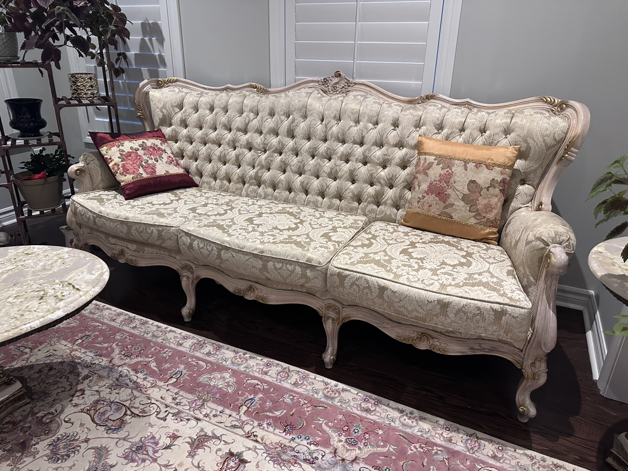3 pieces - 6 person Italian sofa set