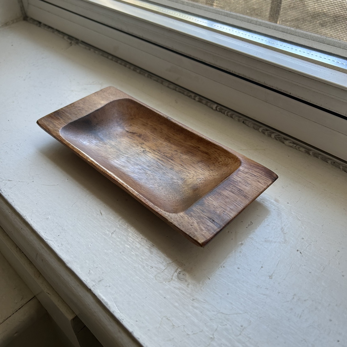 Acacia spoon rest