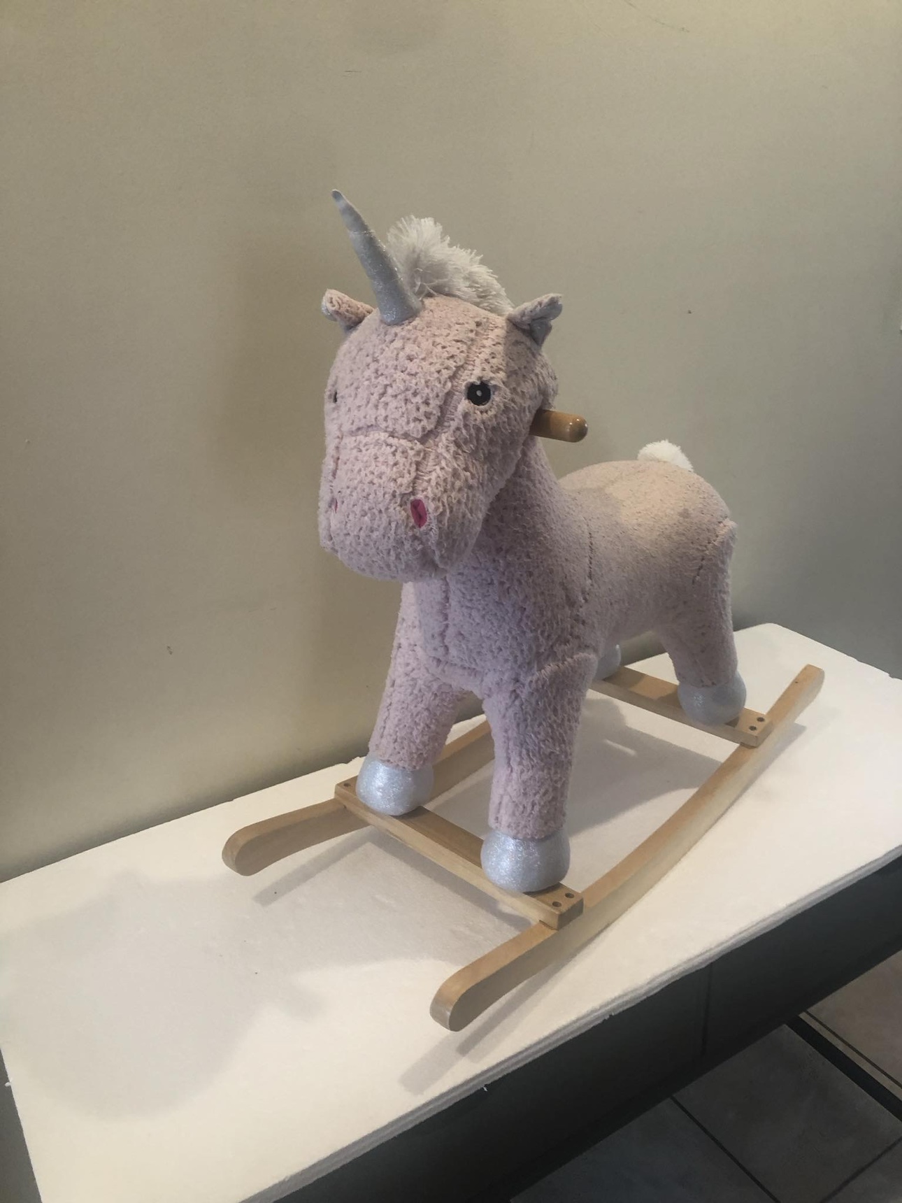 Unicorn rocking horse thumbnail