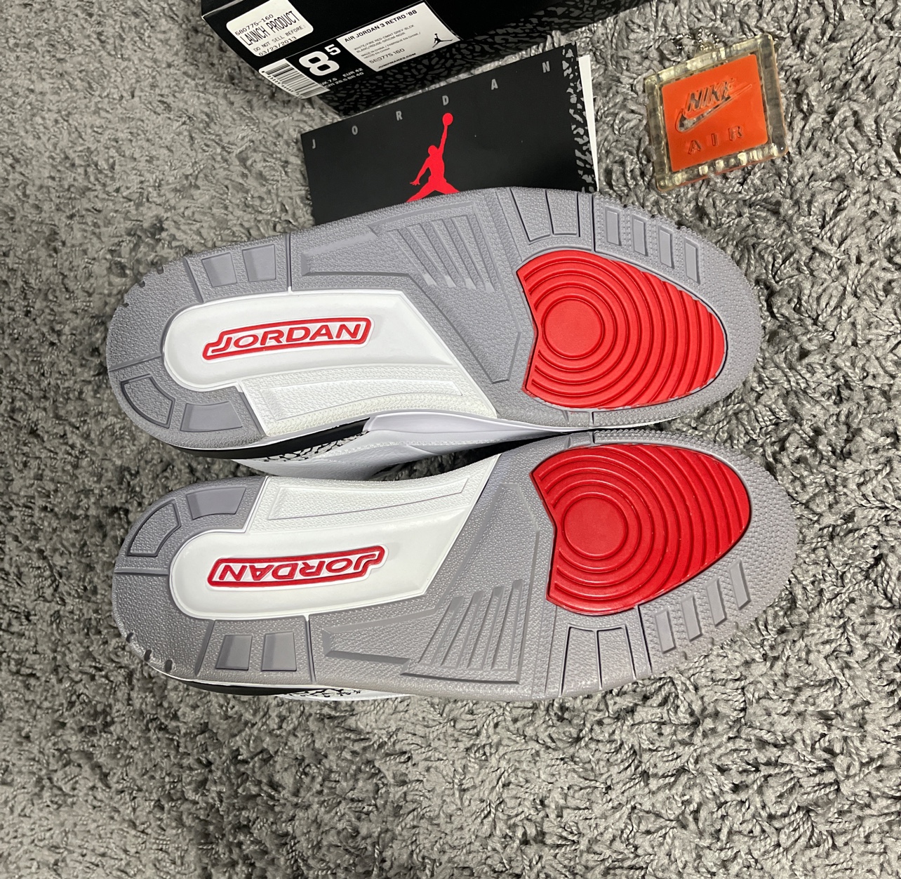 2013 Jordan 3 White Cement 88 Dunk Contest image indicator(4)