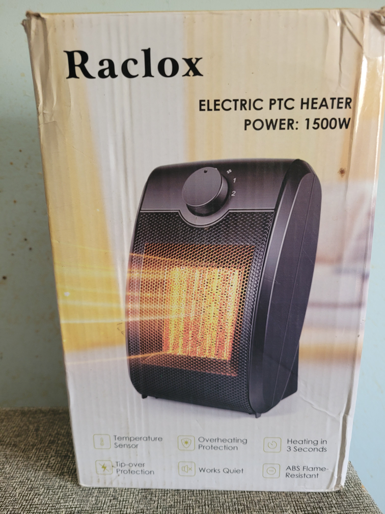 Brand New, never used.  Portable  Elec Heater thumbnail