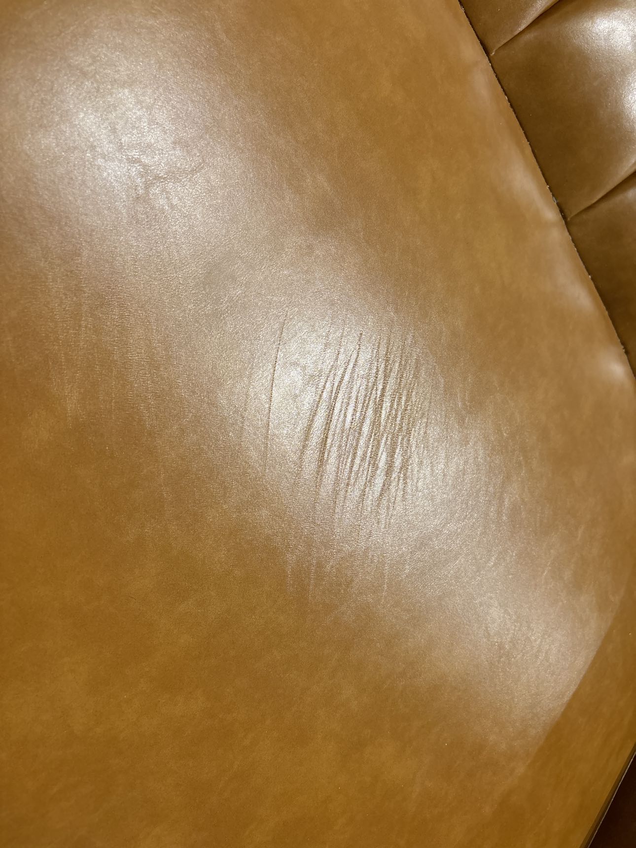 Leatherette Sofa Bed - photo 3