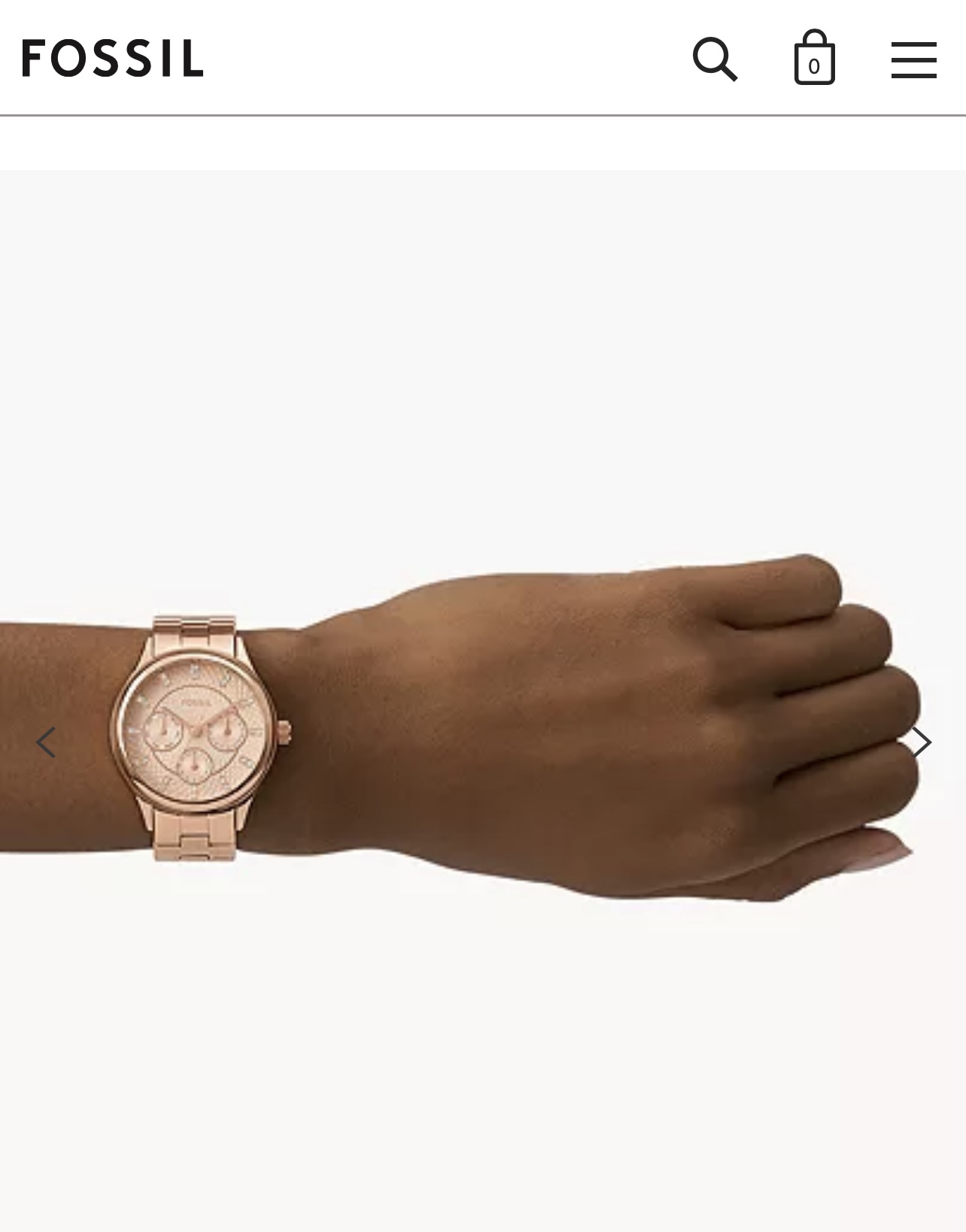 Rose Gold-Tone Stainless Steel Watch image indicator(3)