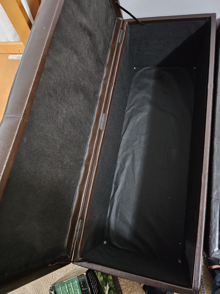 One Ottoman dark brown - photo 5