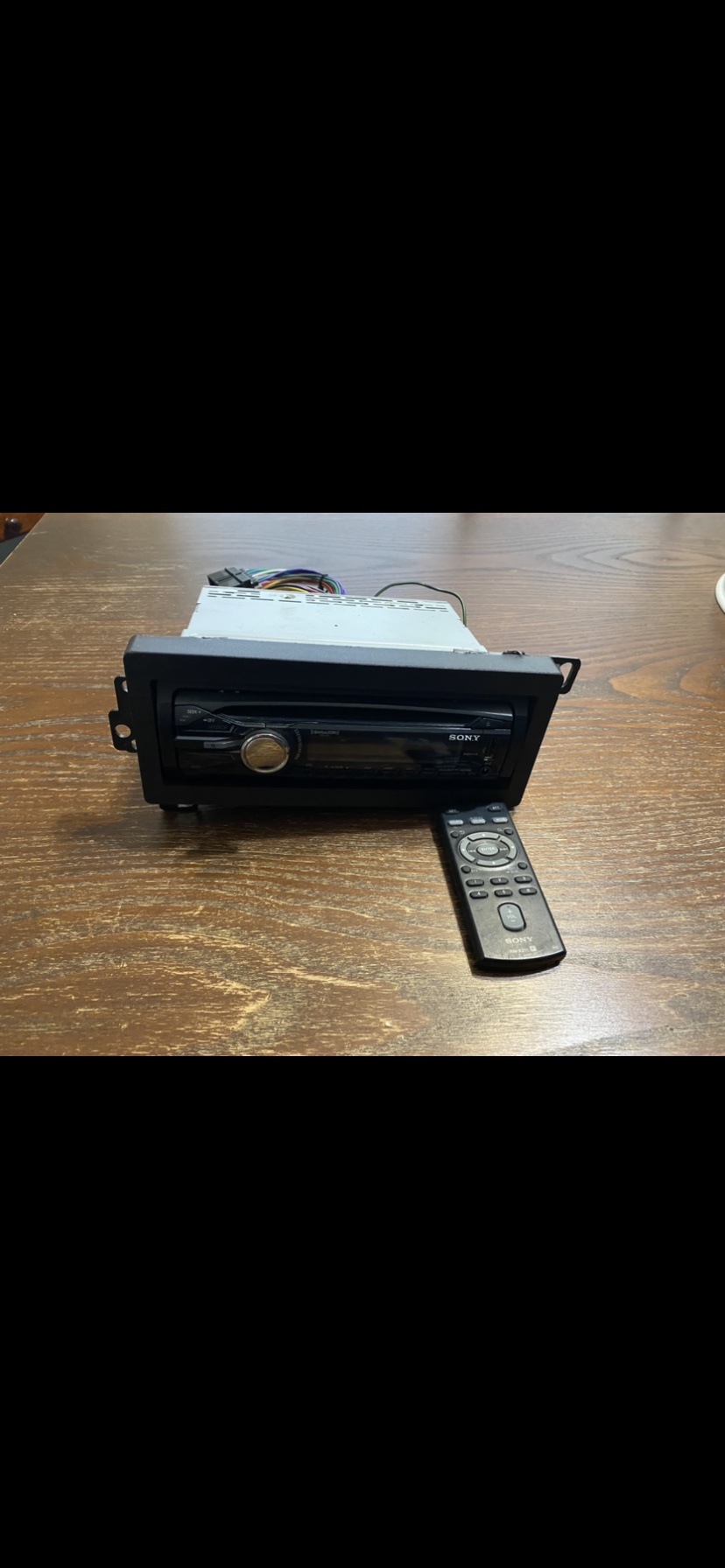 Sony FM/AM Compact disc player
