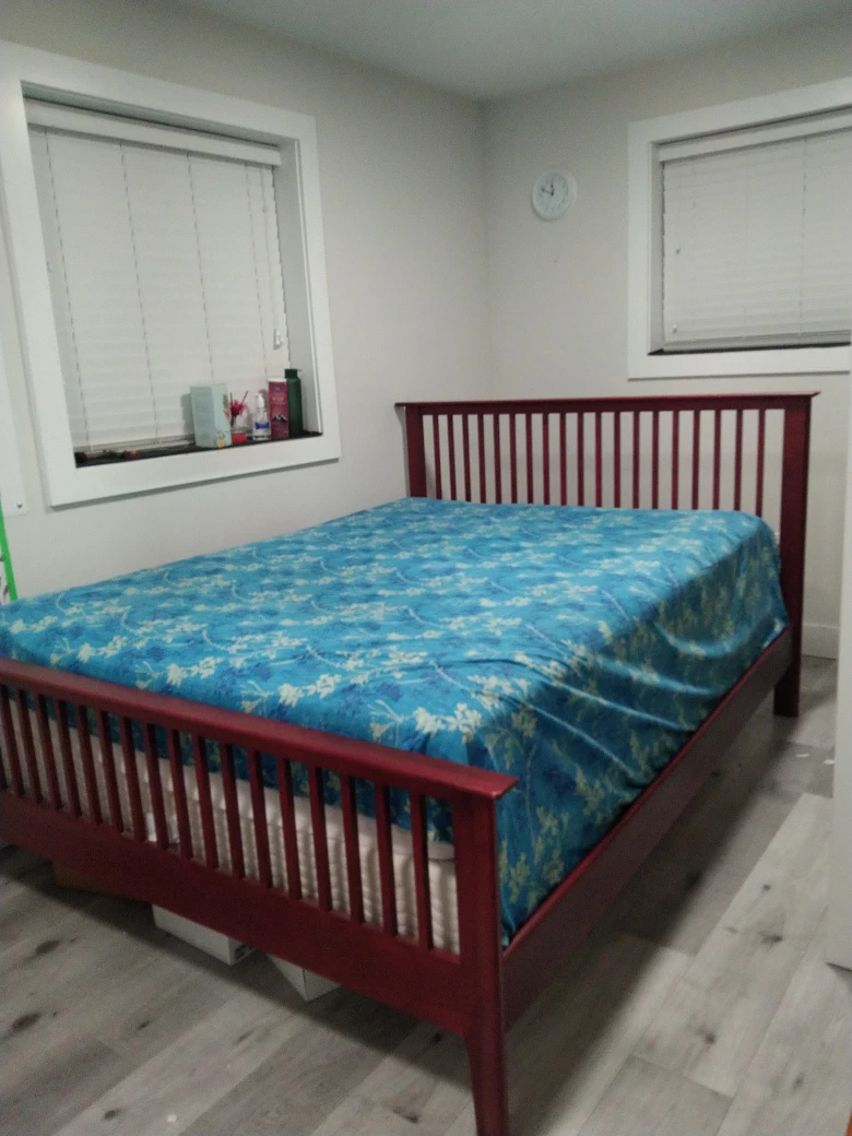 Queen size bed frame