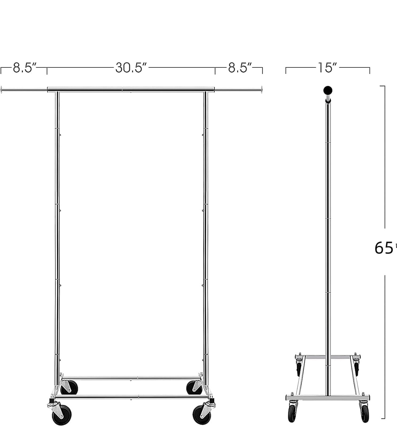 Metal clothes rack hanger - photo 4