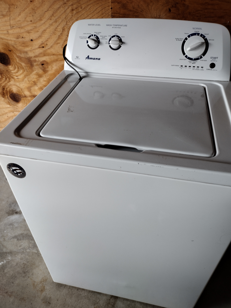 Amana washer