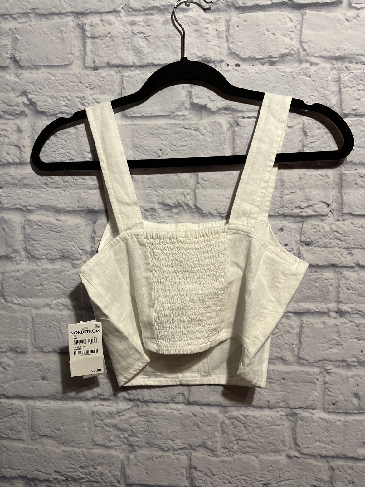 New Linen Crop Tank XS image indicator(4)