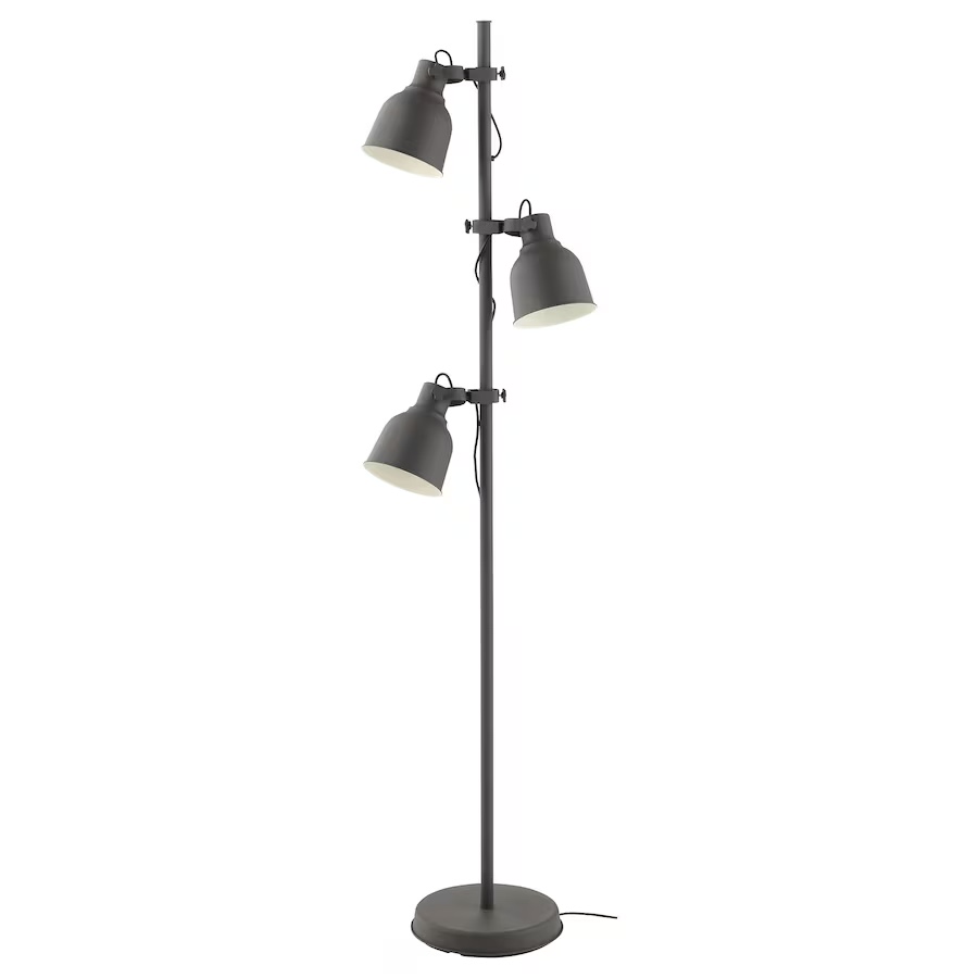 Floor Lamp with 3-spotlights. Hektar IKEA