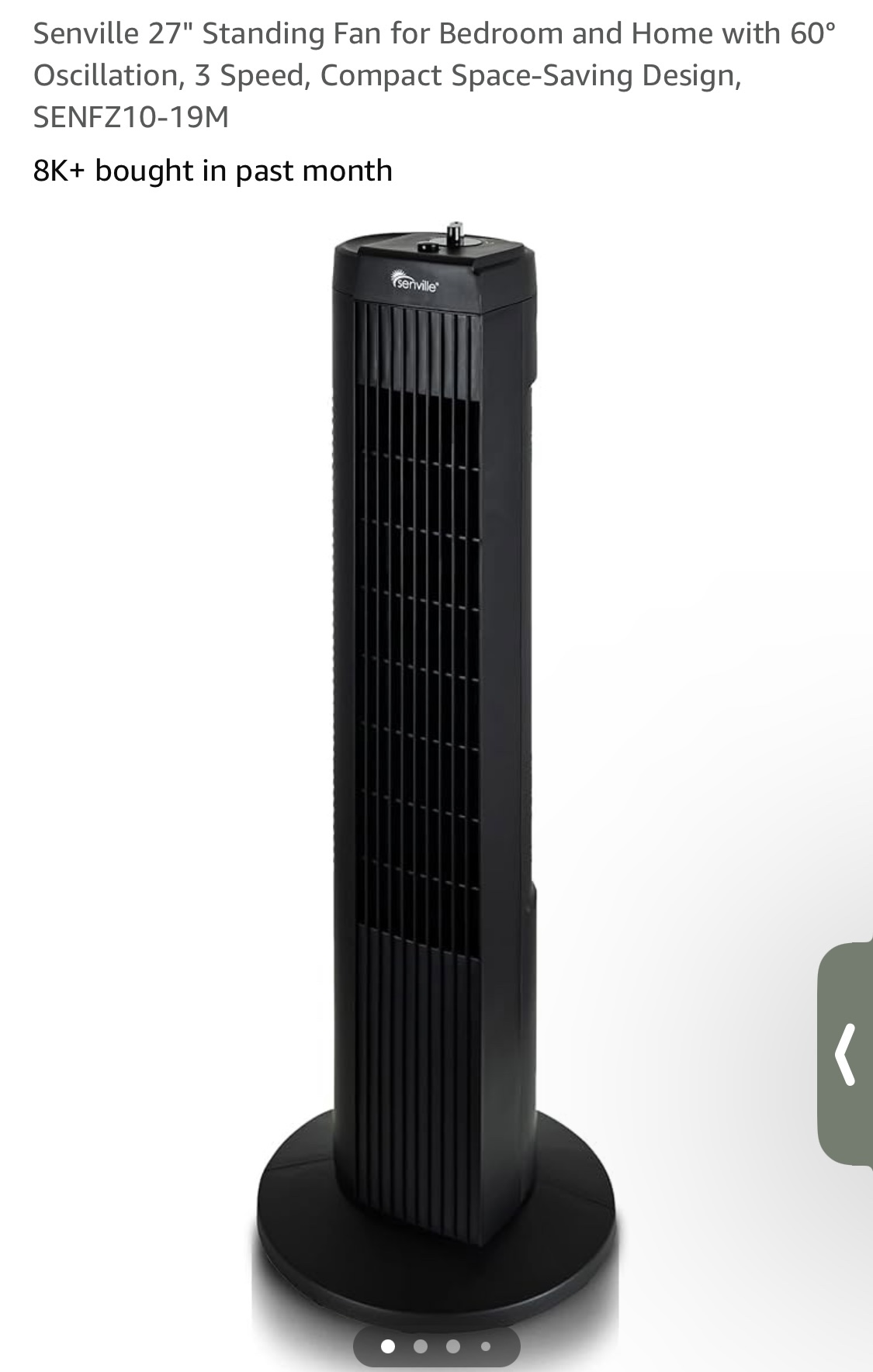 Tower fan