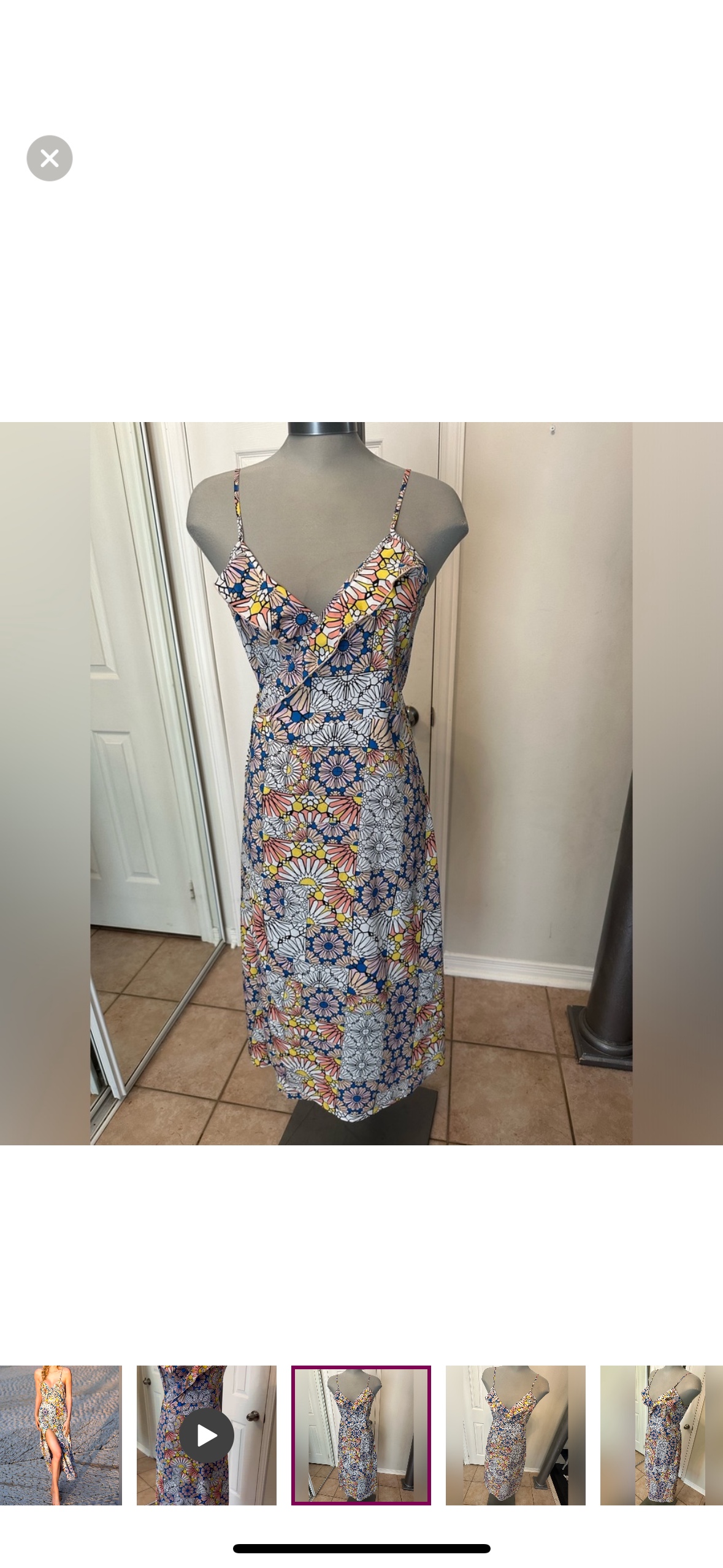 Zingara Wrap Dress size large - photo 2