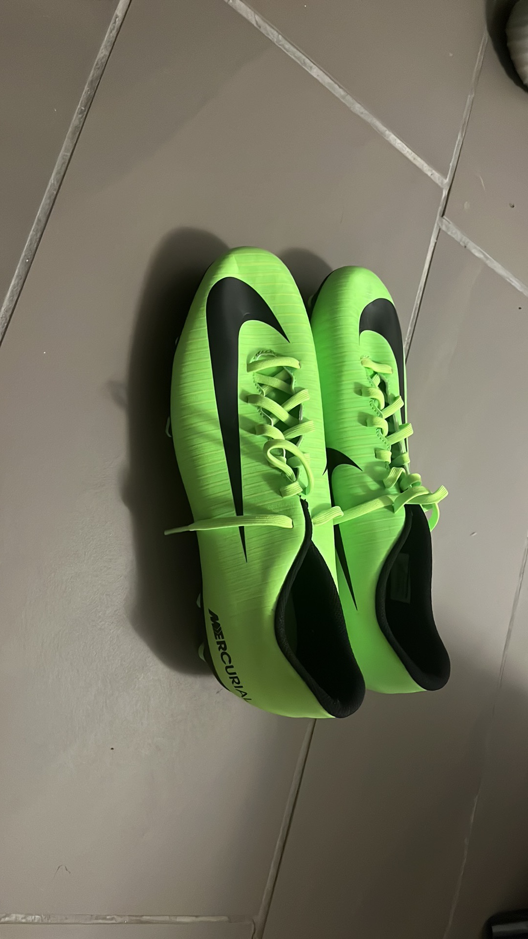 Nike Mercurial Electric Green Soccer Cleats Size 11 US - photo 2