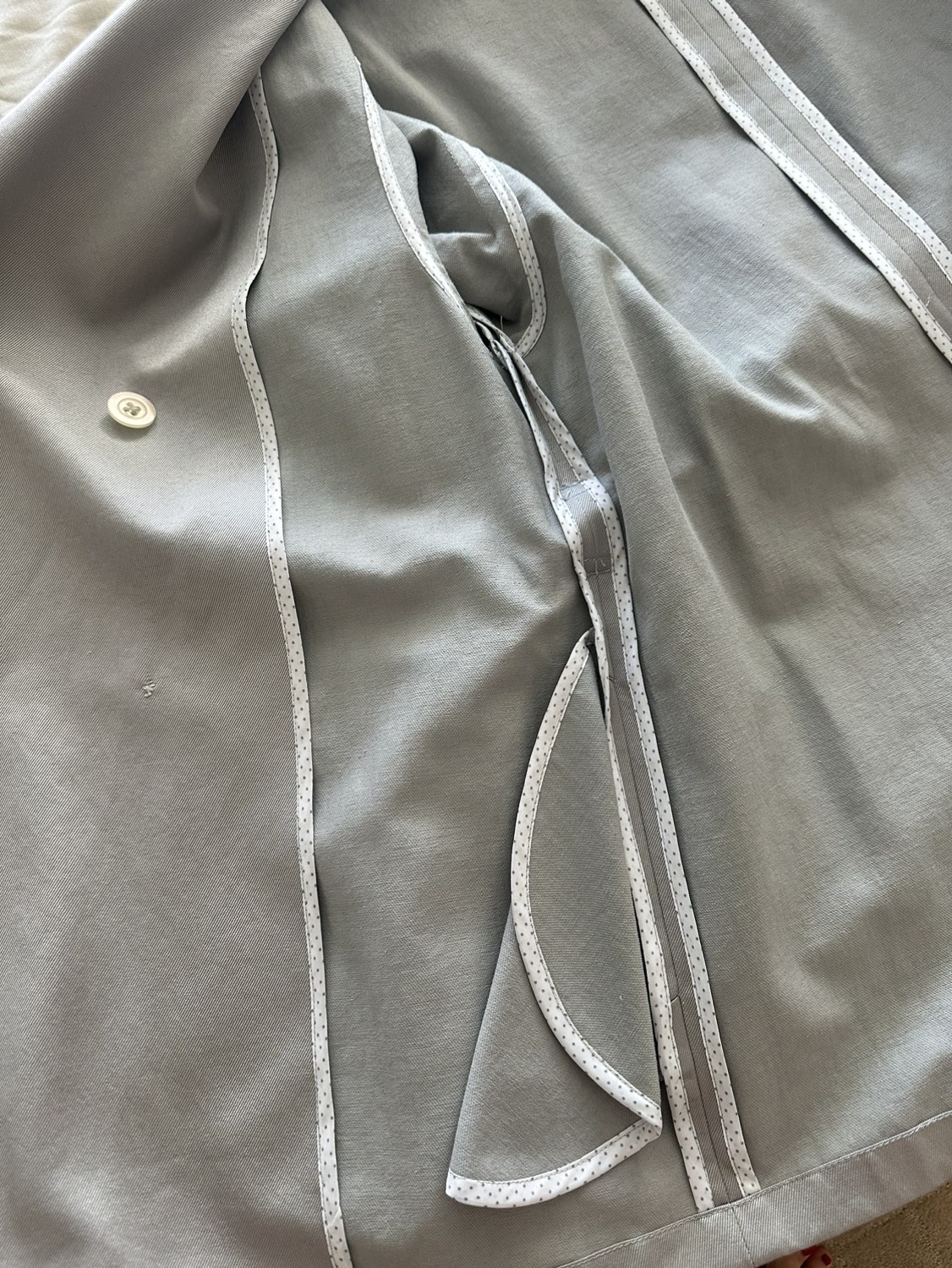 Silver cotton spring fall Jacket image indicator(6)