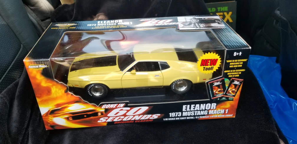 Gone in  60 Seconds,  die cast 1973 Mustang Mach 1 .