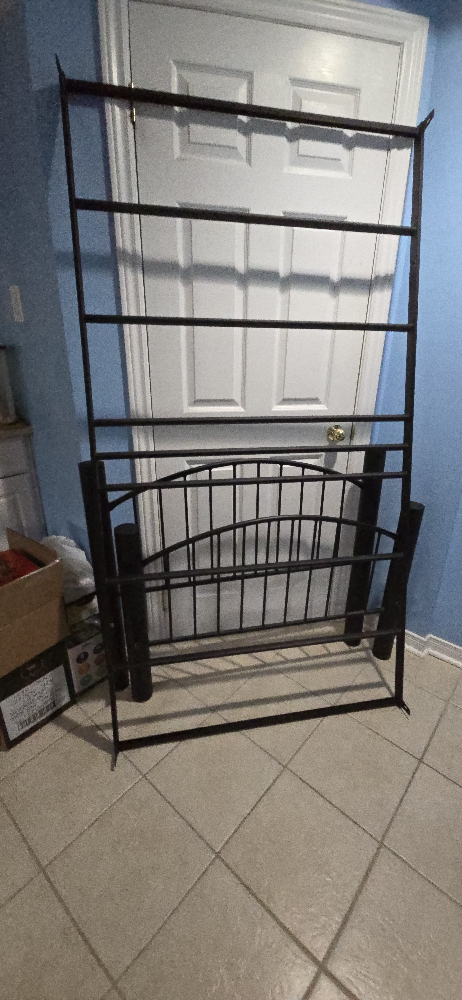 steel twin bed frame