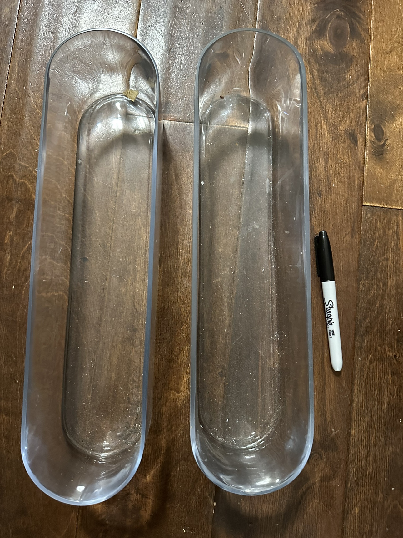 2 glass containers/dip holders - photo 2