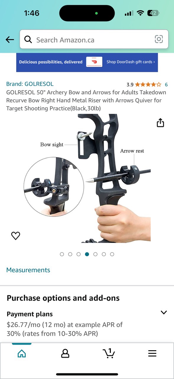 (NEW) Archery Set + Target - photo 4