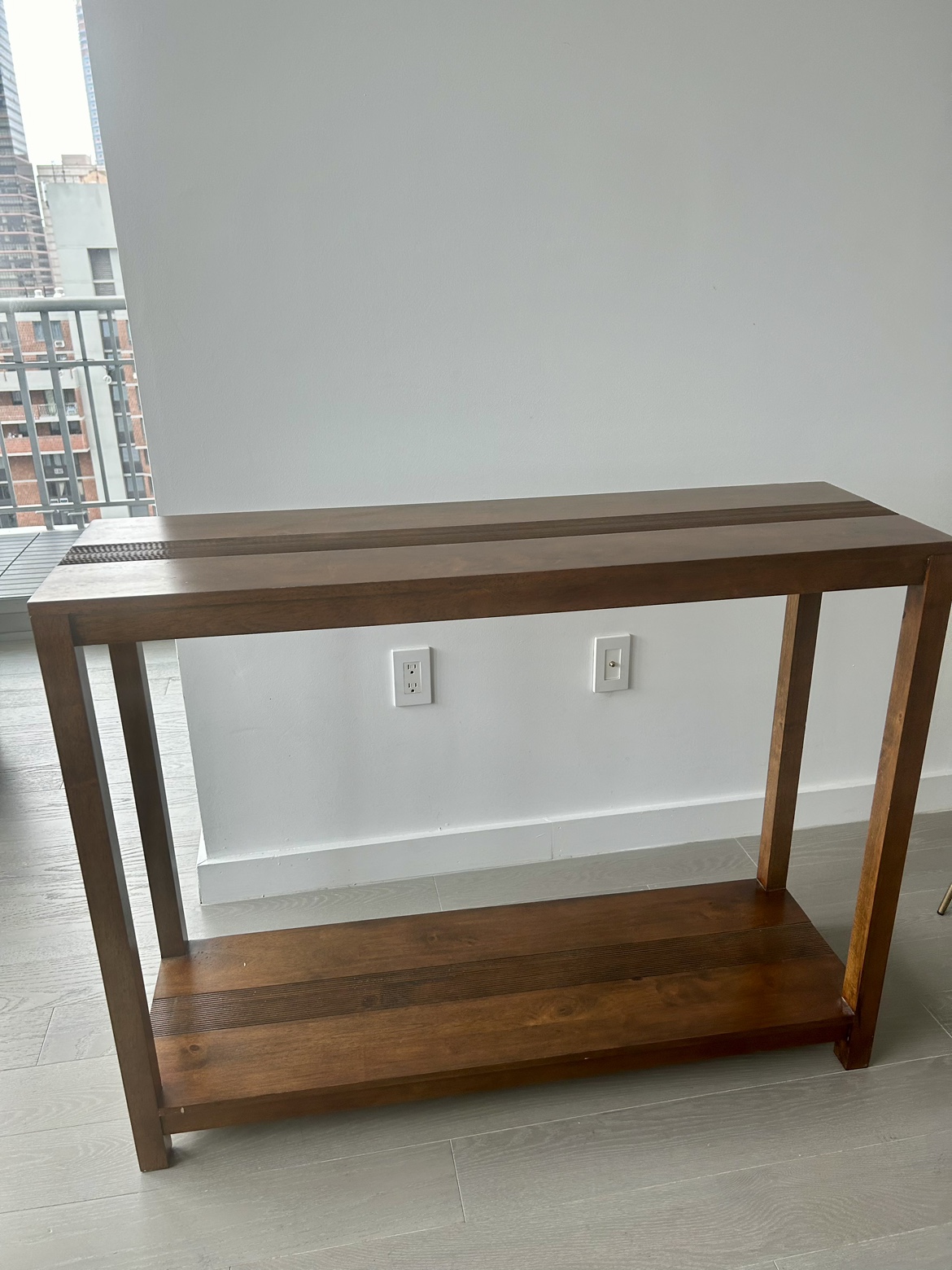 console table wood from Belgium