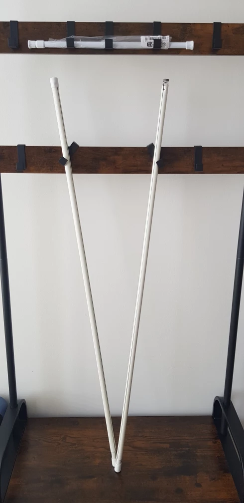 White telescopic punch-free rod bundle
