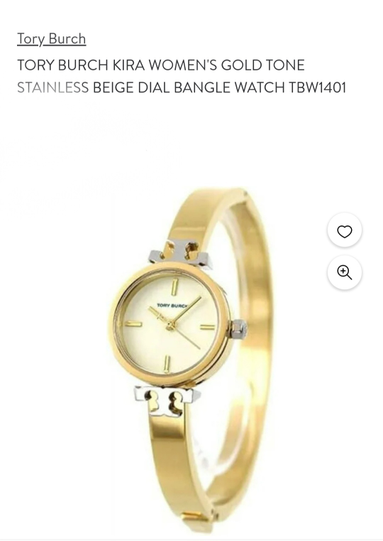 Women's Gold bangle WATCH  (Tory Burch) image indicator(3)