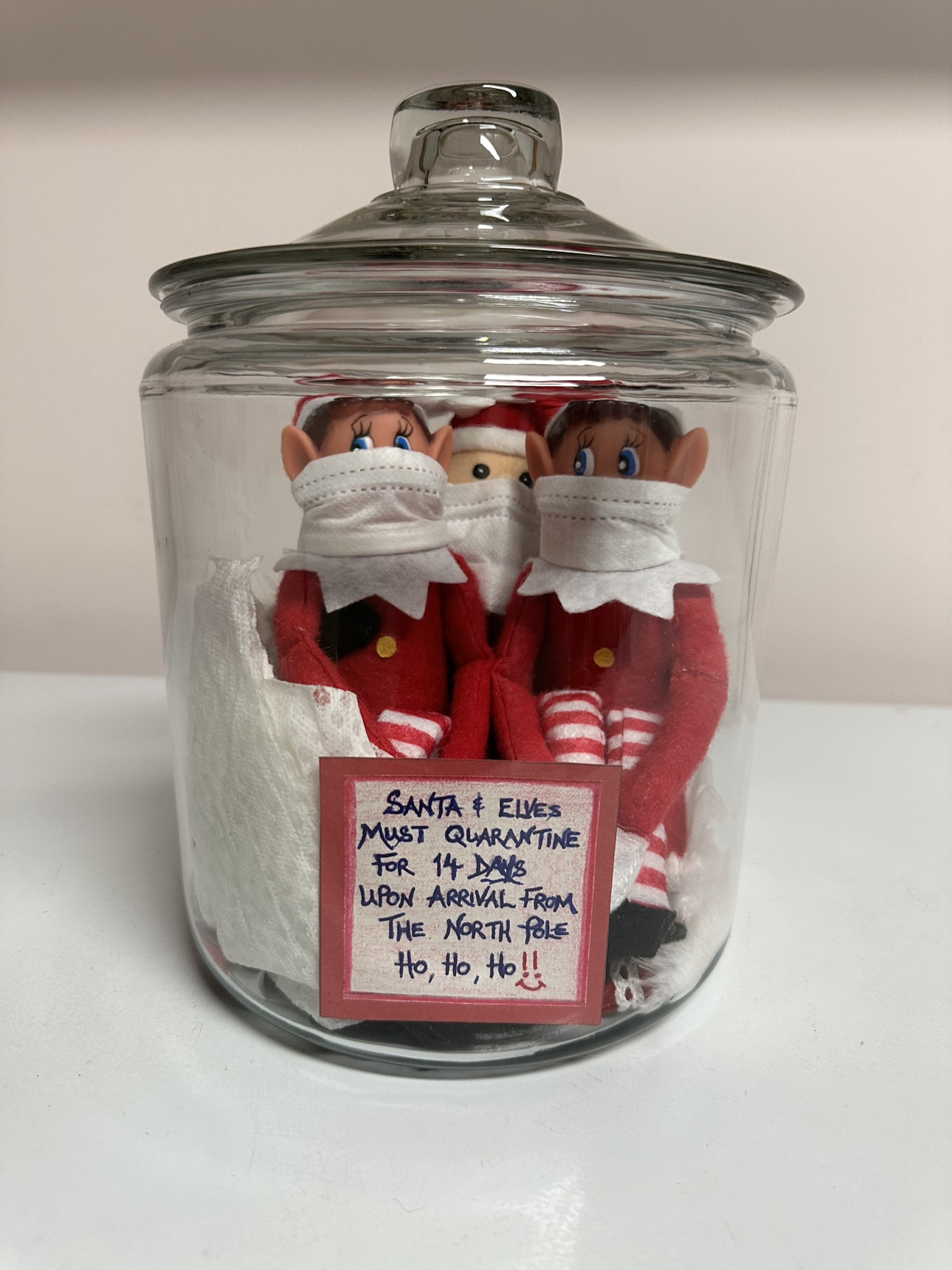 Isolation Elves on a Shelf and Santa in a Jar !! - photo 2