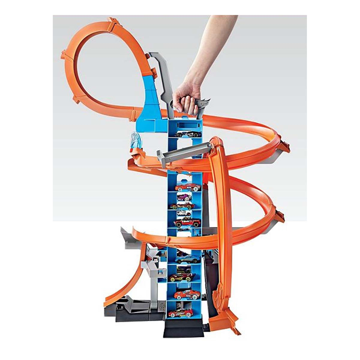 Hot Wheels Sky Crash Tower Track Set