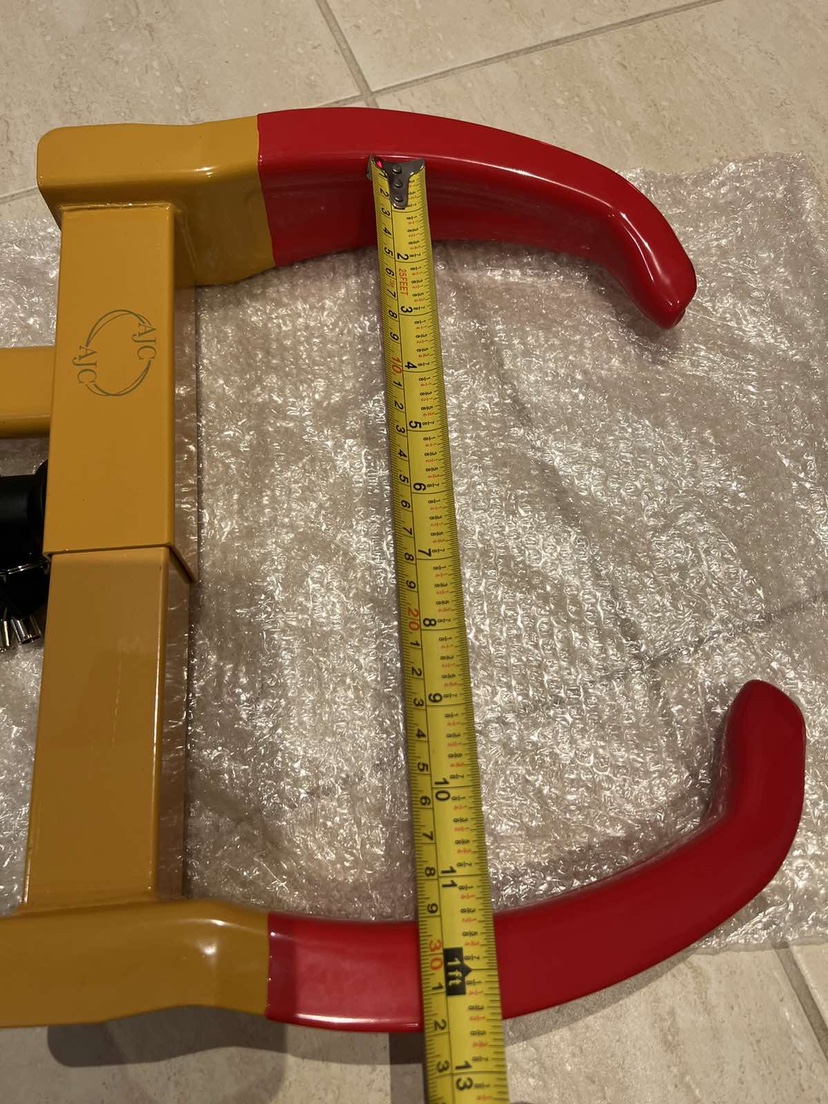 Anti-theft wheel lock clamp - photo 3