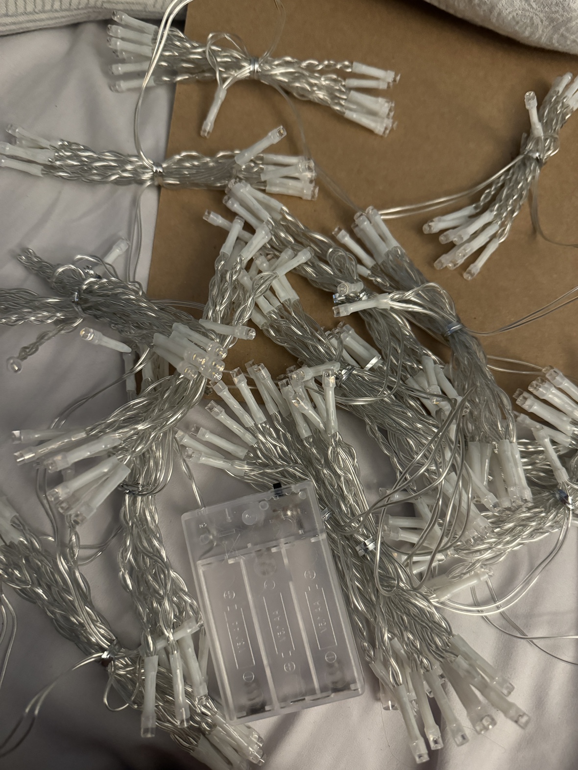 Warm white curtain lights (XL) - photo 2
