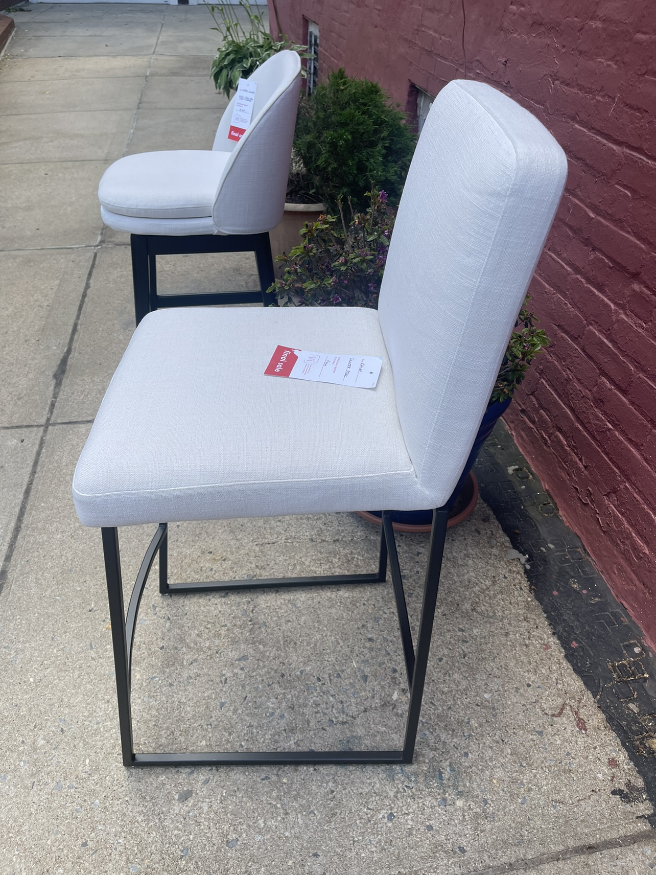 For sale 1 beautiful chair-stool west elm - photo 2