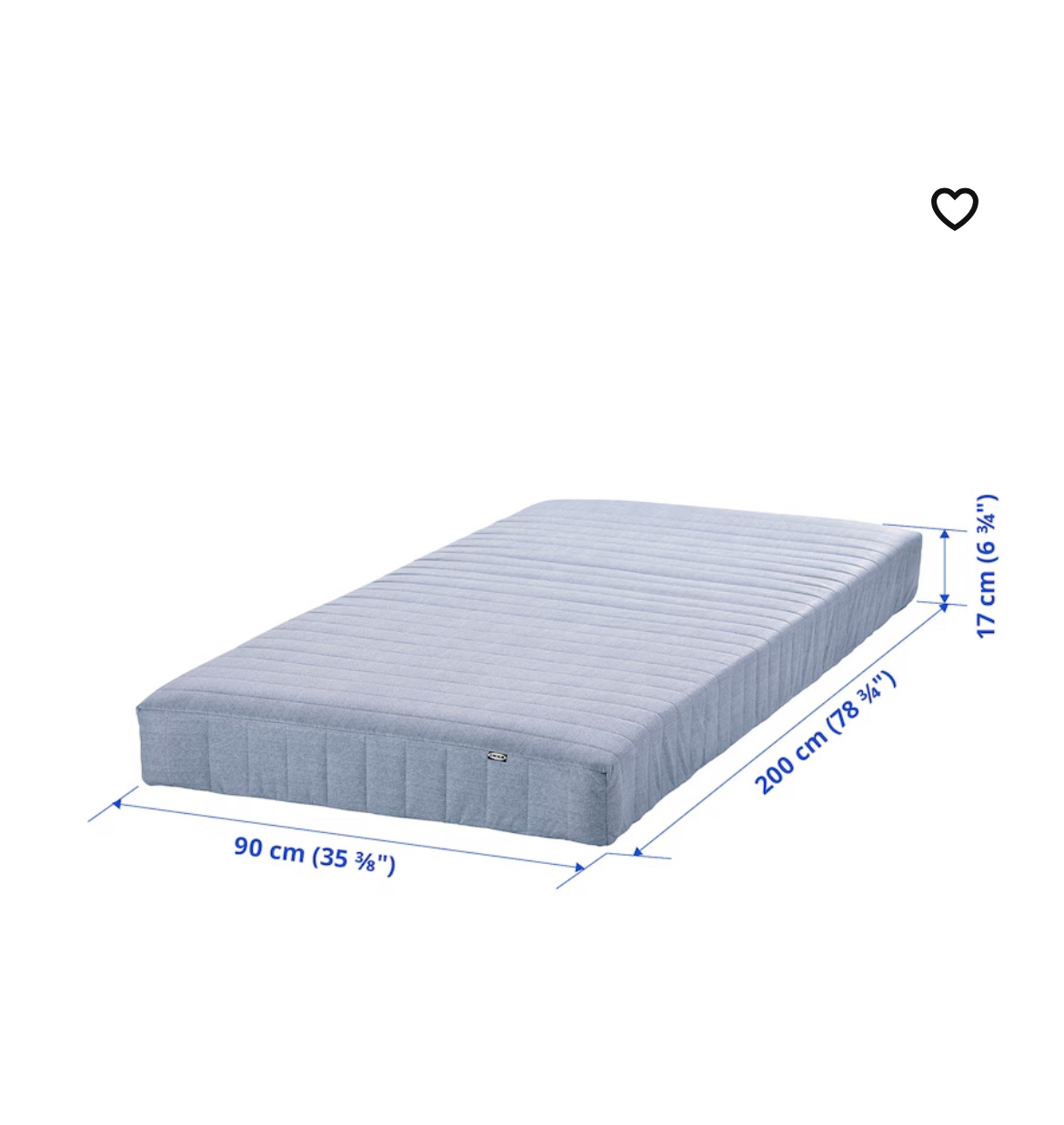 IKEA Mattress like new - photo 3