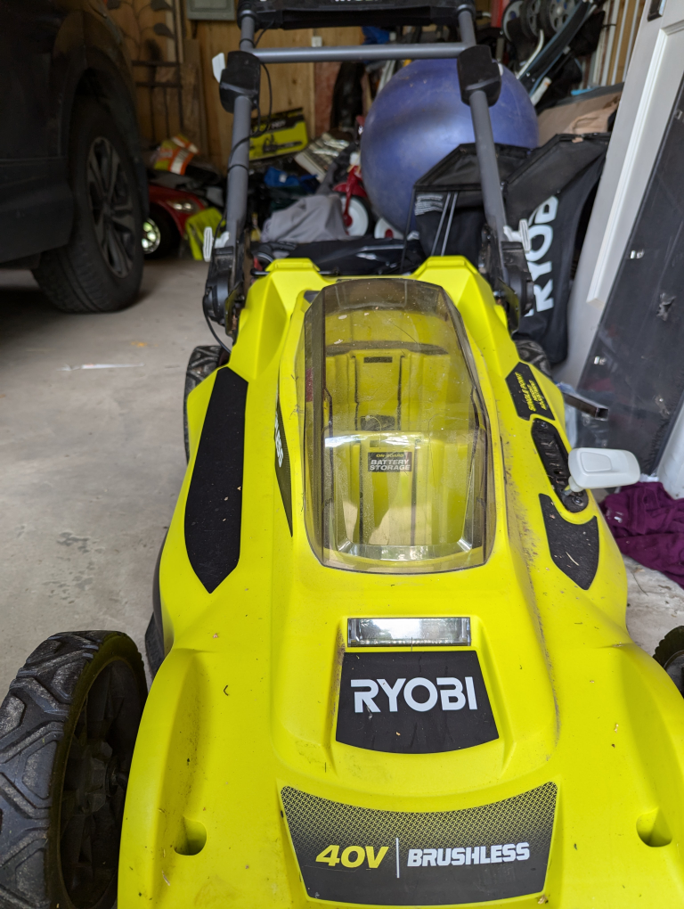 Ryobi cordless 40v lawn mower
